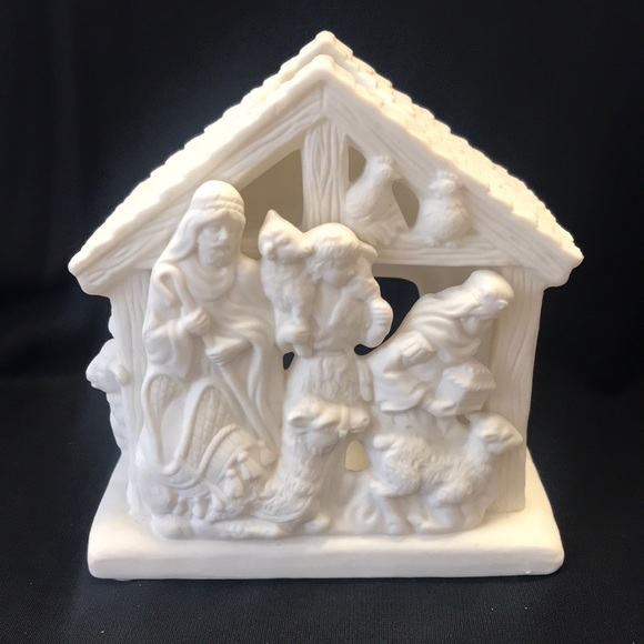 PartyLite Accents Partlite O Little Town Shepherds Candle Holder